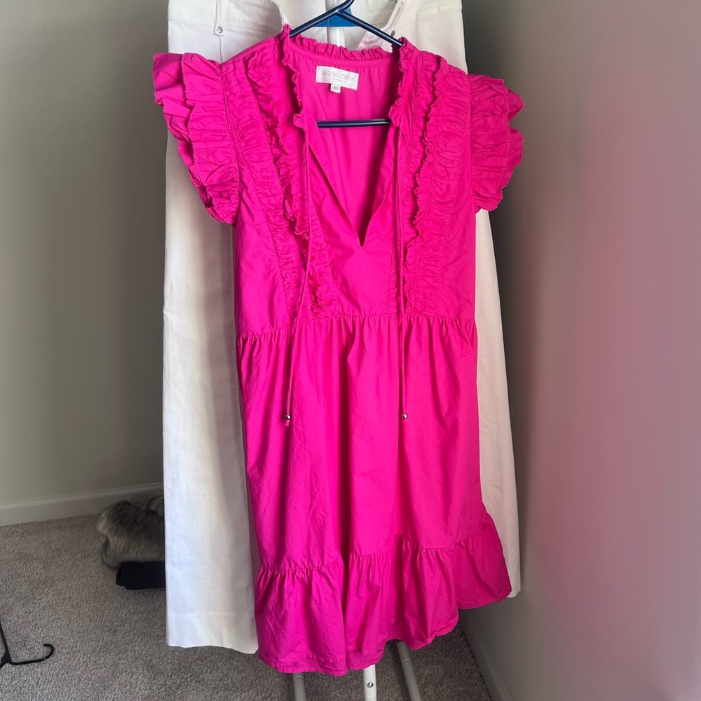 Caroline Constas Fuchsia Dress